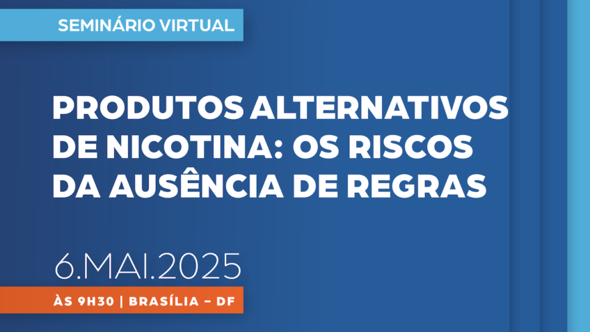 Seminário debate produtos alternativos de nicotina
