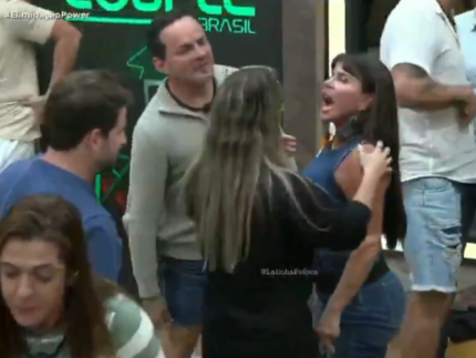 Gretchen ameaça deixar Power Couple após casal adversário ser salvo na primeira eliminação