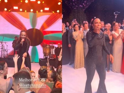 Surpresa das boas! Ivete Sangalo canta em renovação de votos de Roberto Justus e Ana Paula