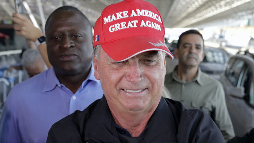 Trump “queria minha reeleição”, diz Bolsonaro
