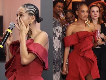 Taís Araujo discursa em evento de homenagem aos 30 anos de carreira: “Sem limite pra sonhar”