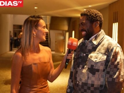 Com 30 anos de carreira de Taís, Lázaro Ramos revela se o casal leva trabalho pra casa