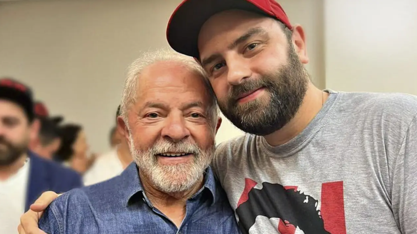 Com Janja fora do país, Lula recebe visita do filho
