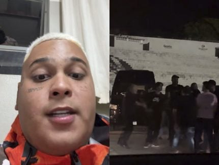 MC Ryan SP é detido após dar “cavalos de pau” em estádio no interior de SP