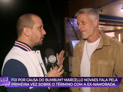 Marcello Novaes se pronuncia sobre término com Saory: “Reações inesperadas”