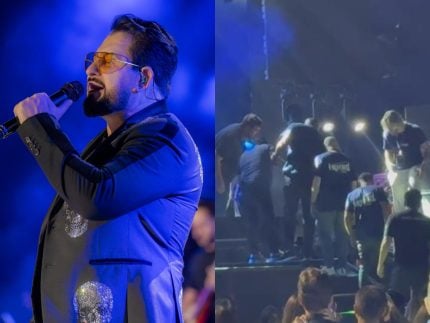 Equipe de Marrone emite nota e tranquiliza fãs após cantor cair do palco