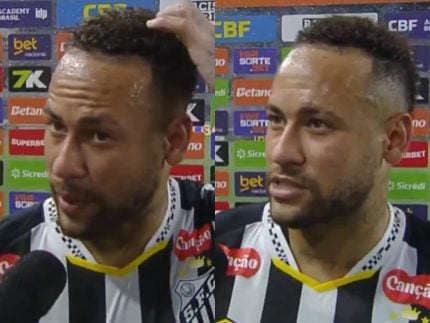 Após eliminação do Santos, Neymar responde sobre renovação com o clube