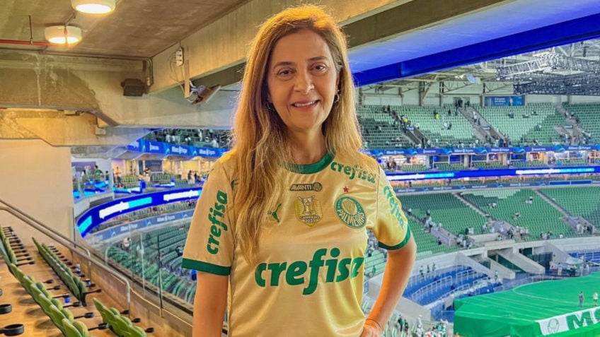 Leila Pereira declara apoio a Samir Xaud para presidência da CBF