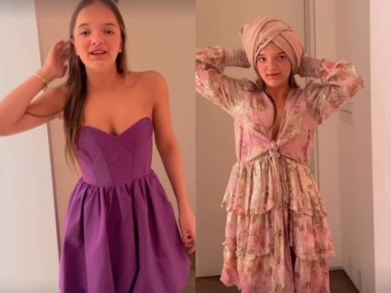 Com a ajuda da mãe, Rafa Justus decide separar looks para doação