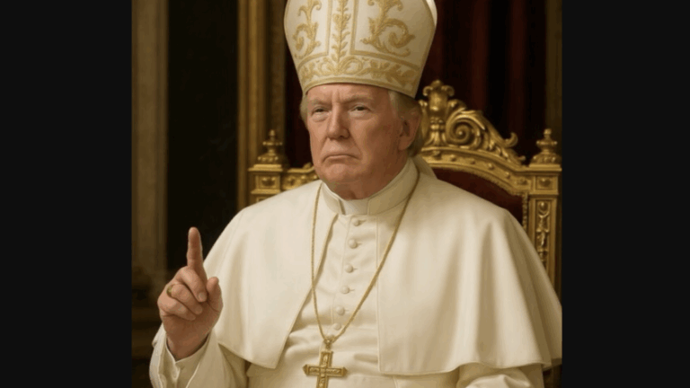 Trump posta foto com trajes e “lança candidatura” a papa