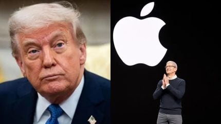 Trump ameaça cobrar taxa de 25% da Apple de iPhones não fabricados nos EUA