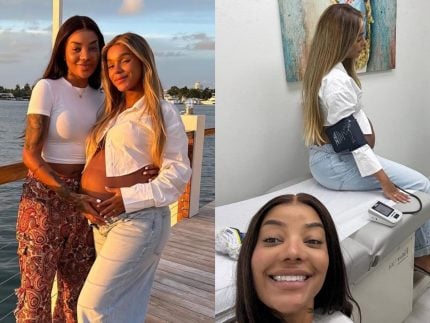 À espera de Zuri, Ludmilla revela detalhes de sua rotina no exterior: “Paraíso”