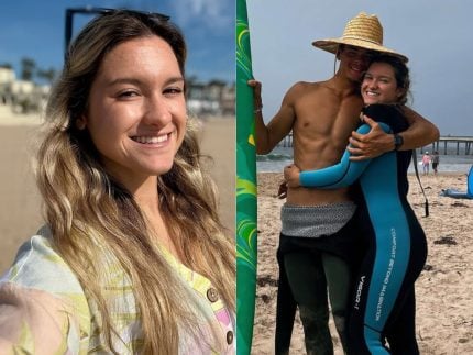 Surfista brasileiro: conheça o namorado de uma das filhas de Gugu Liberato