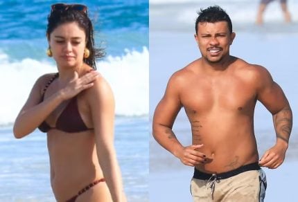 Após rumores de reconciliação, Xamã e Sophie Charlotte são flagrados aos beijos em praia