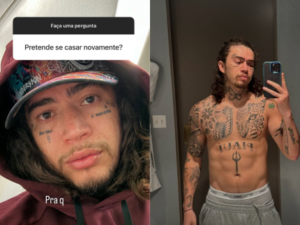 Whindersson Nunes reage à pergunta sobre se casar de novo: “Pra quê?”