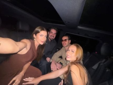Jade Picon e João Silva aproveitam noite juntos em Cannes