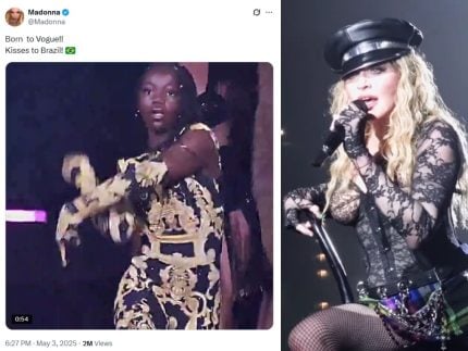 No dia da apresentação de Lady Gaga, Madonna revive emoção do show no Rio