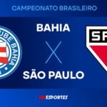 Bahia x São Paulo: confira a transmissão da Jovem Pan ao vivo