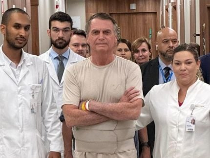 Hospital diz que Bolsonaro poderá ter alta nos próximos dias