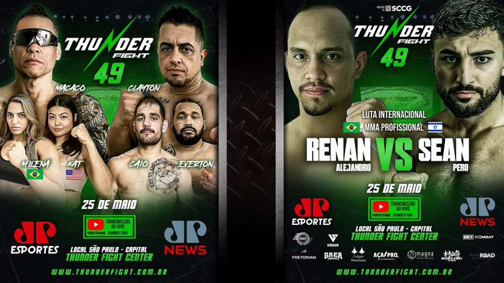 Jovem Pan fecha parceria com o Thunder Fight e leva o MMA para sua programação multiplatorma até o final de 2025﻿