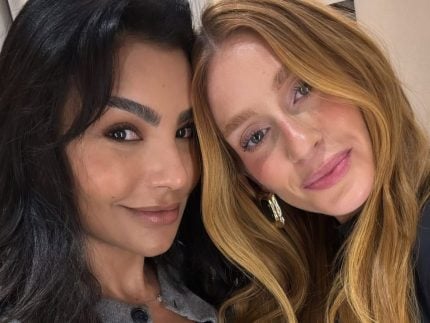 Cíntia Chagas posa ao lado de Marina Ruy Barbosa após antigo comentário polêmico