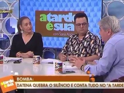 Datena abre o jogo sobre saída do SBT: “Achei que era o certo”