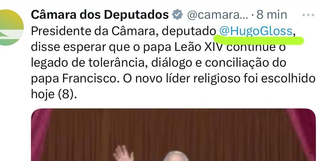Hugo Motta brinca após ser confundido com Hugo Gloss: "mais popular"