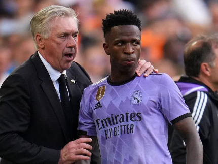 Ancelotti quer repetir parceria vitoriosa com Vini Jr. na Seleção: “Vou extrair o máximo”