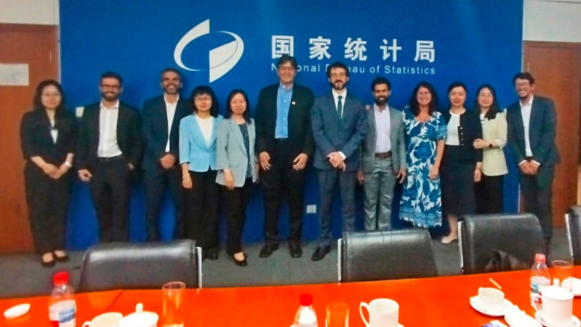 IBGE quer dar início a parceria com Instituto de Estatística da China