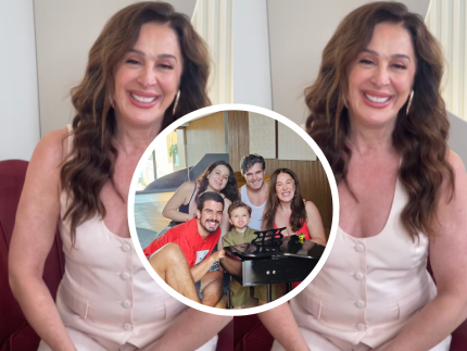 Mãe de três, Claudia Raia reflete sobre maternidade: “Sensação de missão cumprida”