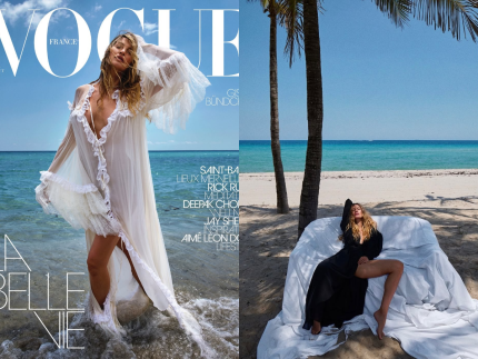 “Musa do bem-estar”: Gisele Bündchen posa deslumbrante para a Vogue França