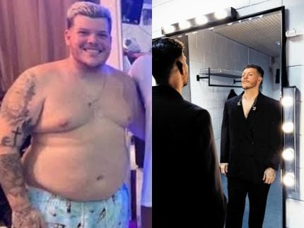 Com 35kg a menos, Ferrugem surpreende com antes e depois