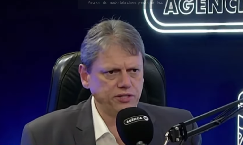‘Precisamos garantir o direito ao trabalho’, diz Tarcísio de Freitas sobre programa social de SP