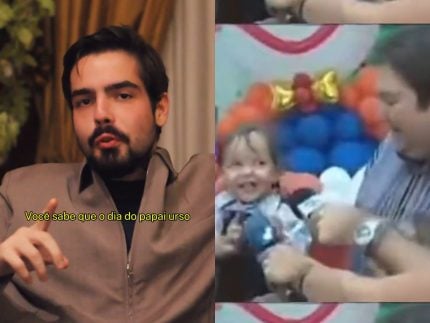 João Silva conta história curiosa sobre vídeo viral “papai urso” de quando era criança