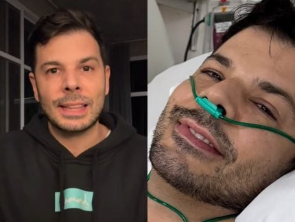 Jonas Almeida, apresentador que revelou ter câncer, tem estado de saúde atualizado