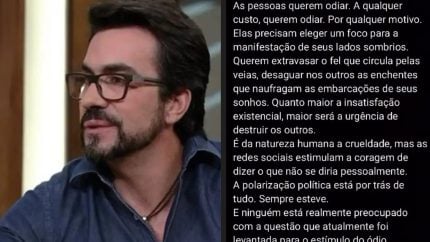 Padre Fábio de Melo desabafa após polêmica em cafeteria e fala em “ódio” na web