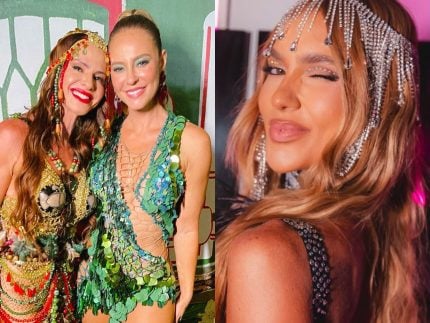 Karen Lopes celebra posição de Virginia como Rainha de Bateria da Grande Rio