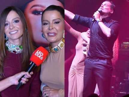 Amigas e fãs-de-carteirinha: Maiara e Maraísa enchem Leo Dias de elogios