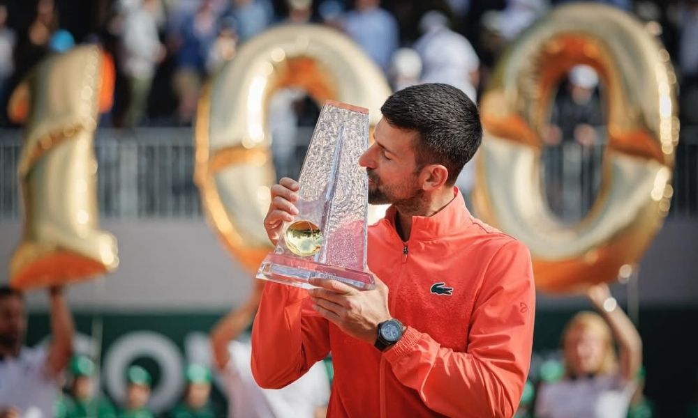 Djokovic vence ATP de Genebra e chega ao 100º título