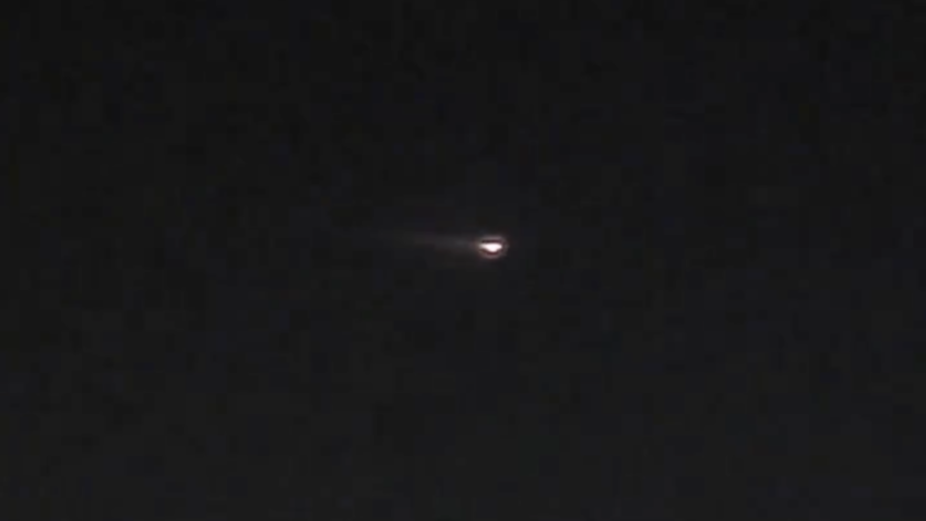 Objeto incandescente visto no Brasil seria lixo espacial da SpaceX