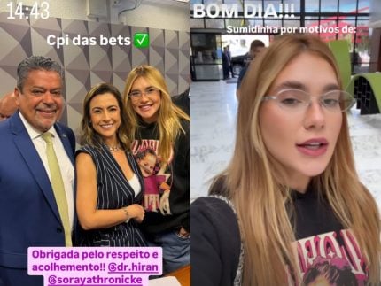 Virginia explica porque sumiu dos stories: “Estava na CPI das Apostas”