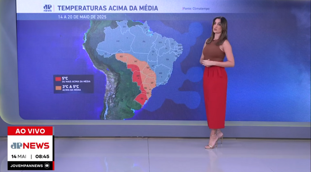 Veranico começa no Centro-Sul do país e deve se estender até o dia 20 de maio