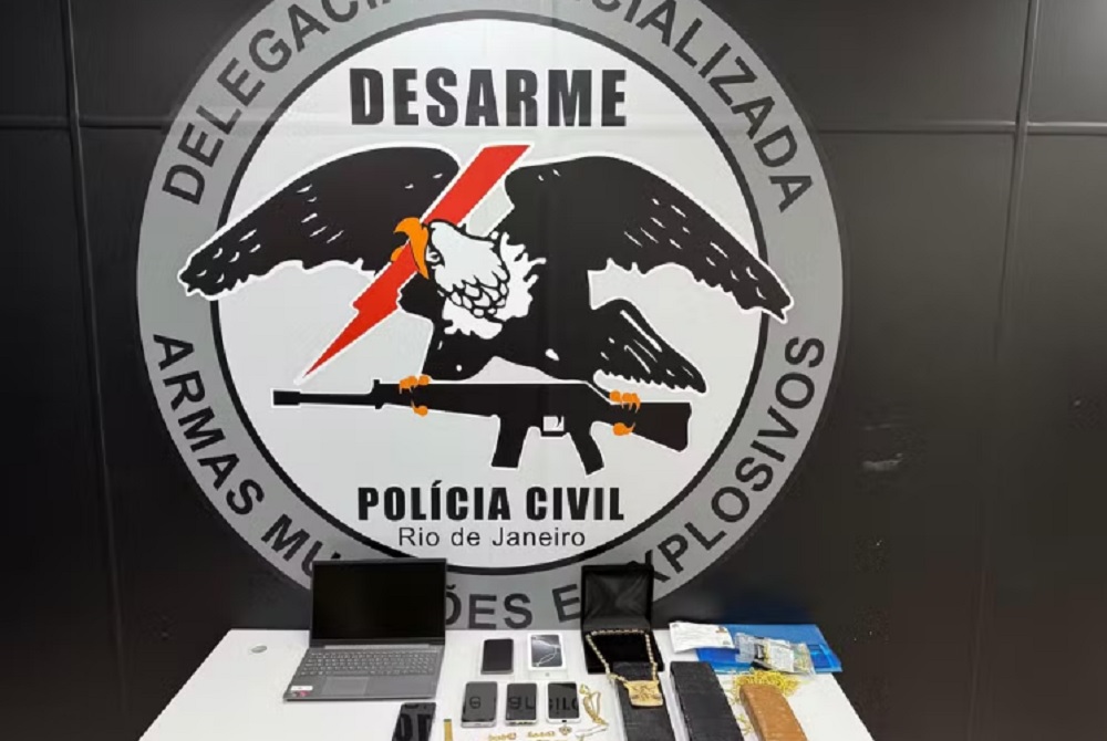 Polícia Civil do Rio de Janeiro desmantela ‘escritório’ do Comando Vermelho em Santa Teresa