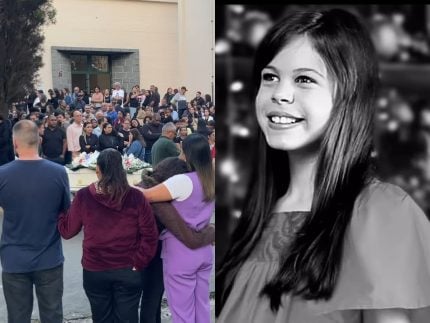 Família e amigos se despedem da atriz mirim Millena Brandão em velório em SP