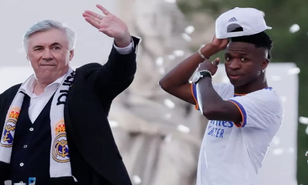 Vini Jr se despede de Ancelotti em carta aberta: ‘Mudou a minha vida como pessoa e jogador’