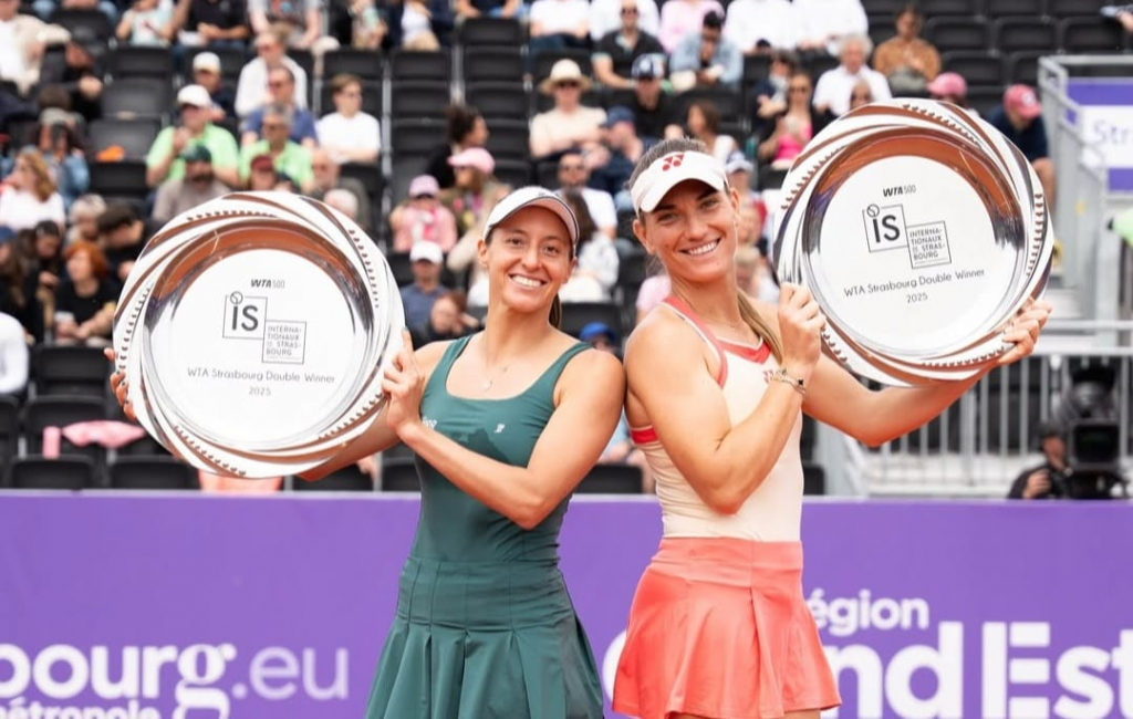 Luisa Stefani vence a final de duplas no WTA de Strasbourg e conquista seu 11º título