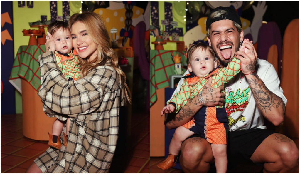 Virginia e Zé Felipe celebram nove meses do caçula após separação: ‘Nosso príncipe!’