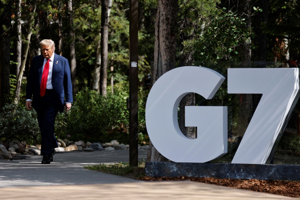 Ainda sem endosso de Trump, países do G7 preparam resolução pedindo ‘desescalada’ da guerra no Oriente Médio