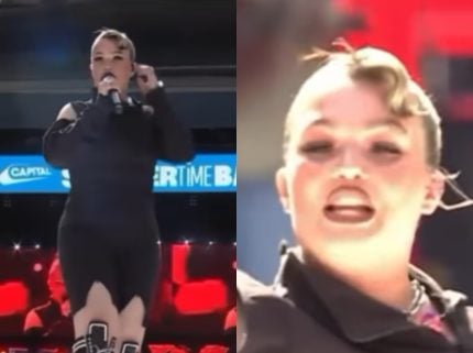 Cantora britânica cai aos prantos no palco e ganha apoio do público após falha técnica