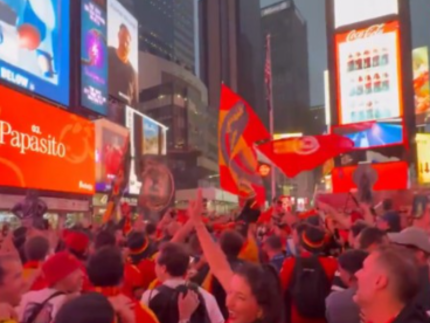 Torcida do Espérance agita os EUA e antecipa clima de decisão contra o Flamengo
